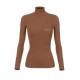 Bluza ELISABETTA FRANCHI,Ribbed knit top with breast pocket, Maro - MK11B56E2EC1 Bluza ELISABETTA FRANCHI,Ribbed knit top with breast pocket, Maro - MK11B56E2EC1