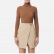 Bluza ELISABETTA FRANCHI,Ribbed knit top with breast pocket, Maro - MK11B56E2EC1 Bluza ELISABETTA FRANCHI,Ribbed knit top with breast pocket, Maro - MK11B56E2EC1