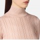 BLUZA ELISABETTA FRANCHI, Laminated ribbed top, Slim, Beige - MK17Q56E2EA1 BLUZA ELISABETTA FRANCHI, Laminated ribbed top, Slim, Beige - MK17Q56E2EA1