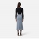 Bluza ELISABETTA FRANCHI, Ribbed knit top, Accesorii aurii, Negru - MK29B56E2110 Bluza ELISABETTA FRANCHI, Ribbed knit top, Accesorii aurii, Negru - MK29B56E2110