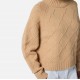Pulover ELISABETTA FRANCHI, Lana si Casmir, Oversized, Bej - MK55T57E2EA2 Pulover ELISABETTA FRANCHI, Lana si Casmir, Oversized, Bej - MK55T57E2EA2