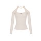 Top ELISABETTA FRANCHI, Knit top with jewel detail - MK89S61E2193