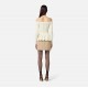 Bluza ELISABETTA FRANCHI, Decolteu larg, Vascoza, Slim Fit - MK92S56E2DZ9