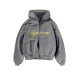 Hanorac Represent, Script Logo, Zip, Grey - MLM10002547 Hanorac Represent, Script Logo, Zip, Grey - MLM10002547