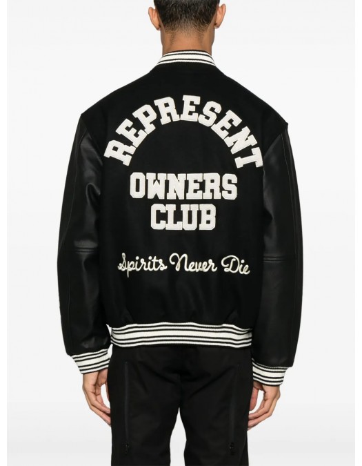 Geaca REPRESENT, Owners Club Bomber, Black - MLM10023101