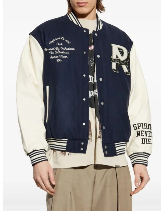 Geaca REPRESENT, Owners Club Bomber, Dark Blue - MLM10023111 Geaca REPRESENT, Owners Club Bomber, Dark Blue - MLM10023111