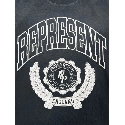 Bluza Represent, Legacy Crest Print, Negru
