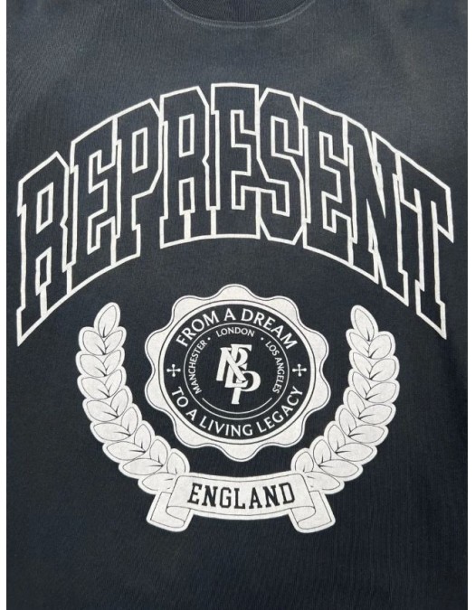 Bluza Represent, Legacy Crest Print, Negru - MLM10037104