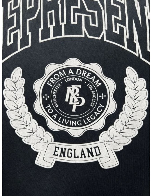 Bluza Represent, Legacy Crest Print, Negru - MLM10037104