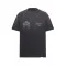 Tricou REPRESENT, Hand Drawn Thoroughbred Dogs, Negru