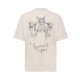 Tricou REPRESENT, Hand Drawn Thoroughbred Dogs, Alb - MLM10038372