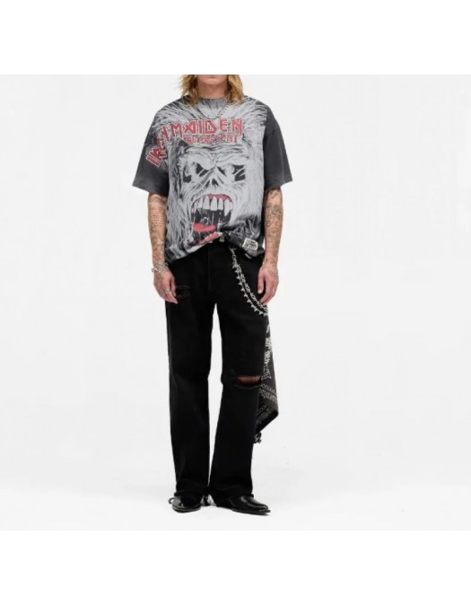 Tricou REPRESENT  X Iron Maiden British Metal T-Shirt.Oversized Fit - MLM10058804