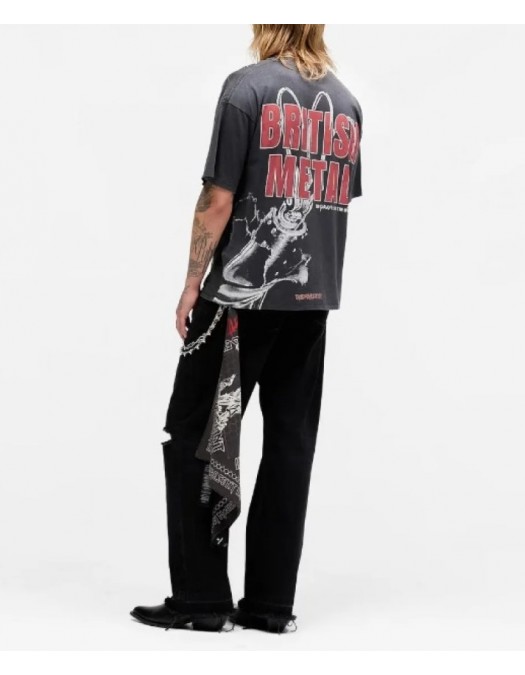 Tricou REPRESENT  X Iron Maiden British Metal T-Shirt.Oversized Fit - MLM10058804