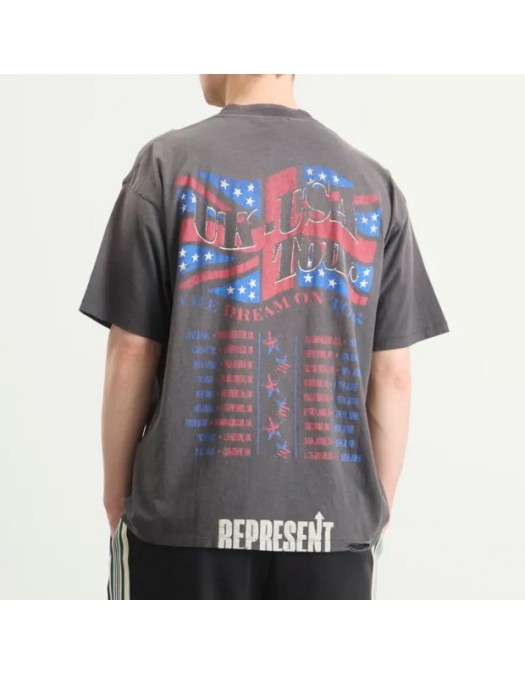 Tricou REPRESENT, Represent The American Dream On Tour T-Shirt - MLM10059317
