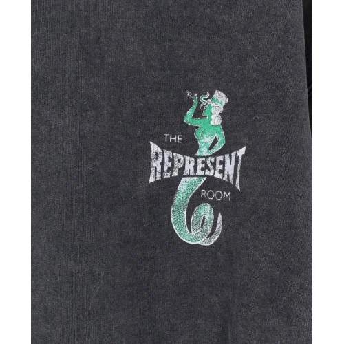 Hanorac REPRESENT, Cotton Sweatshirt With Print On The Front