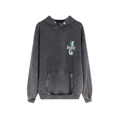 Hanorac REPRESENT, Cotton Sweatshirt With Print On The Front