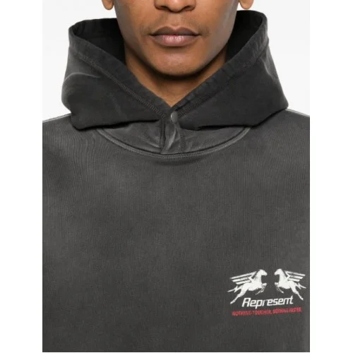 Hanorac REPRESENT, 24 Hour Service graphic-print hoodie