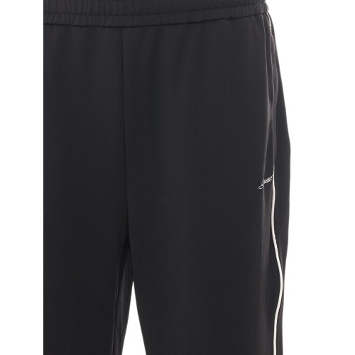 Pantaloni REPRESENT, logo-embroidered track pants, Negru