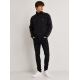 Jacheta REPRESENT, embroidered-logo piped-detail track jacket, Negru - MLM10109201