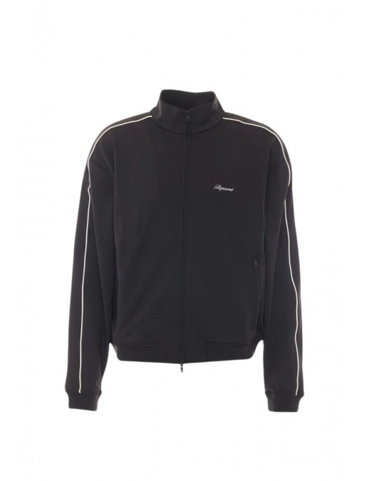 Jacheta REPRESENT, embroidered-logo piped-detail track jacket, Negru - MLM10109201