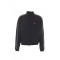 Jacheta REPRESENT, embroidered-logo piped-detail track jacket, Negru