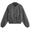 Geaca Represent, Inset Sleeve Bomber, Grey