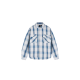 Pulover Represent, Season Flannel, White Deitals, Mid Blue - MLM290507