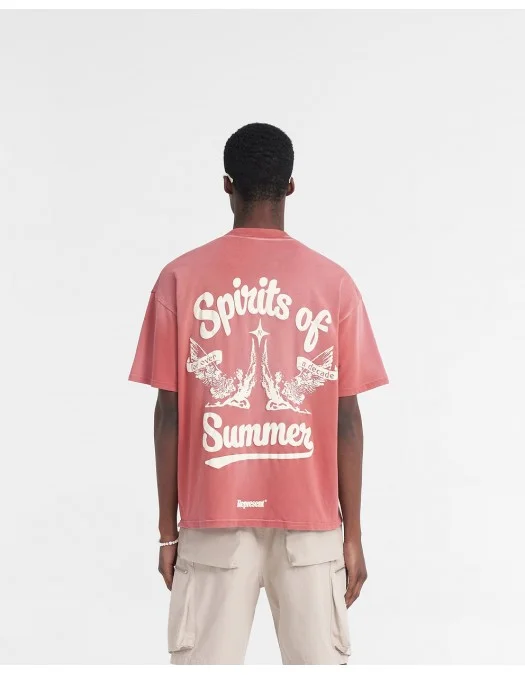 Tricou Represent, Spirits Of Summer. Red - MLM410427 Tricou Represent, Spirits Of Summer. Red - MLM410427