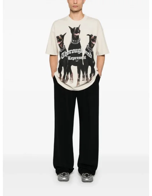 Tricou Represent, Thoroughbred Print, Vintage White - MLM41135002 Tricou Represent, Thoroughbred Print, Vintage White - MLM41135002