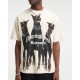 Tricou Represent,  Thoroughbred Print, Vintage White - MLM41135002