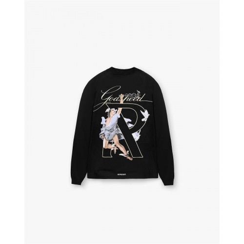 Bluza Represent, Hermes God, Black Bluza Represent, Hermes God, Black