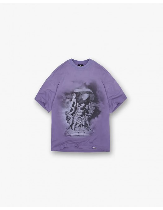 Tricou REPRESENT, Atlas God, Purple - MLM4234057