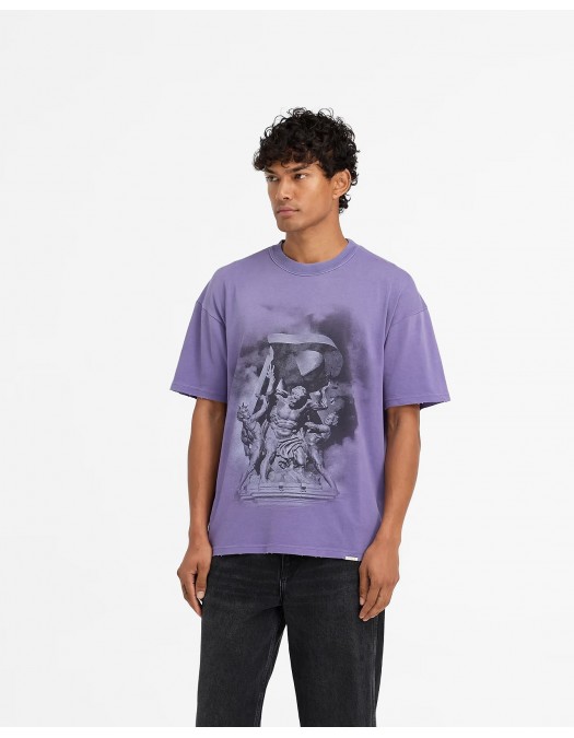 Tricou REPRESENT, Atlas God, Purple - MLM4234057