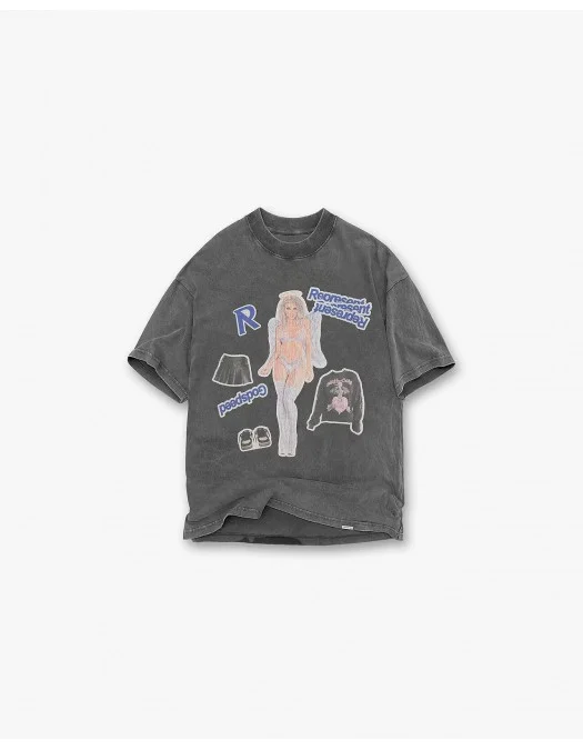 Tricou REPRESENT, Question Your Innocence, Grey - MLM4246020 Tricou REPRESENT, Question Your Innocence, Grey - MLM4246020