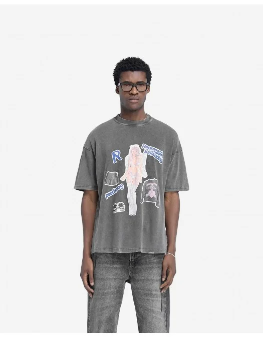 Tricou REPRESENT, Question Your Innocence, Grey - MLM4246020 Tricou REPRESENT, Question Your Innocence, Grey - MLM4246020