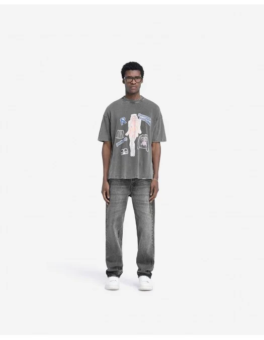 Tricou REPRESENT, Question Your Innocence, Grey - MLM4246020 Tricou REPRESENT, Question Your Innocence, Grey - MLM4246020