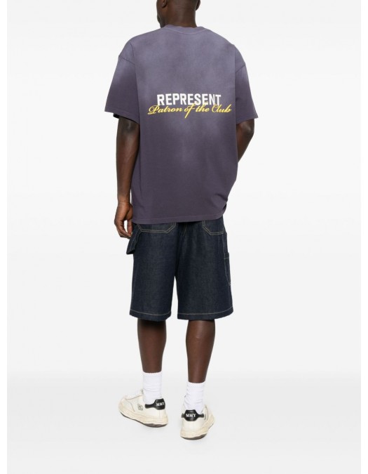 Tricou REPRESENT, Patron of the Club, Mov - MLM427443