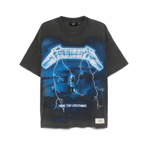 Tricou REPRESENT, x Metallica Ride The Lightning T-shirt, Regular Fit Tricou REPRESENT, x Metallica Ride The Lightning T-shirt, Regular Fit
