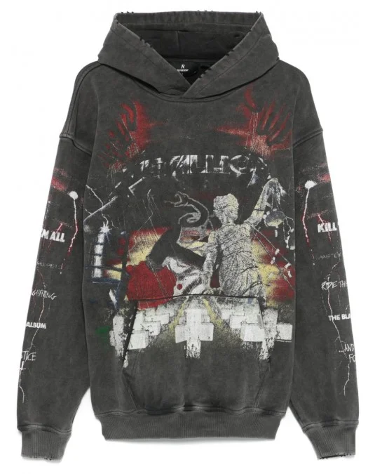 Hanorac REPRESENT, x Metallica Master of Puppets, Grey - MLM4374020 Hanorac REPRESENT, x Metallica Master of Puppets, Grey - MLM4374020
