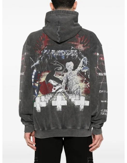 Hanorac REPRESENT, x Metallica Master of Puppets, Grey - MLM4374020 Hanorac REPRESENT, x Metallica Master of Puppets, Grey - MLM4374020