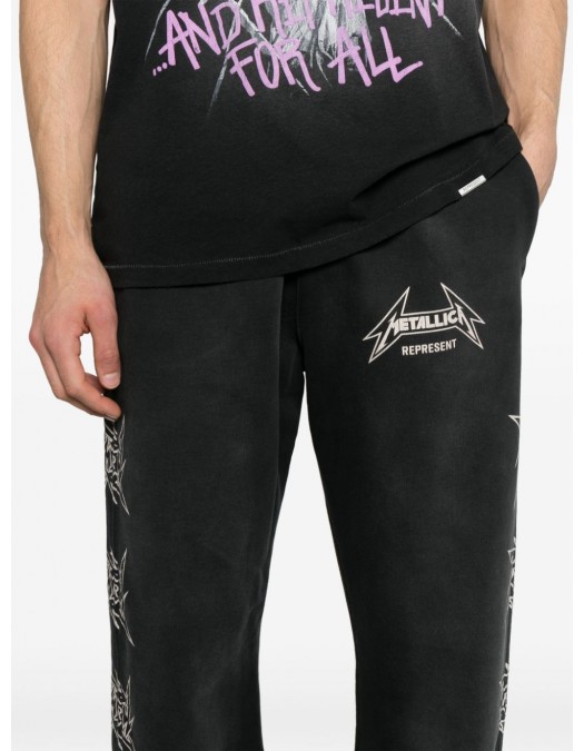 Pantaloni REPRESENT, x Metallica 40 Year Anniversary sweatpants - MLM4376230