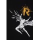 Tricou Represent, Icarus Print, Negru - MLM46701