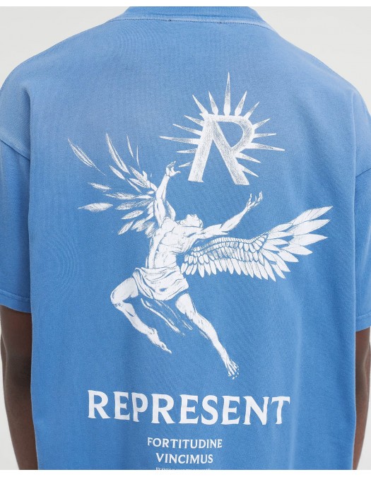Tricou Represent, Icarus Print, Albastru - MLM467432