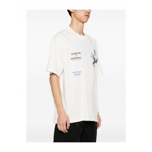 Tricou Represent, Icarus Print, White, Oversized Fit Tricou Represent, Icarus Print, White, Oversized Fit