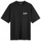 Tricou Represent, Monochrome Icons, Black, Oversized Fit