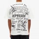 Tricou Represent, Monochrome Icons, White - MLM471172