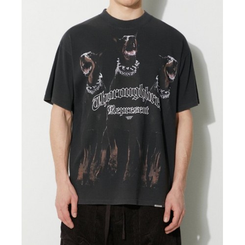 Tricou Represent, Thoroughbred Print, MLM49903, Regular Fit Tricou Represent, Thoroughbred Print, MLM49903, Regular Fit
