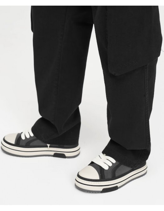Pantaloni REPRESENT, Workshop Pants, Black - MLM51001