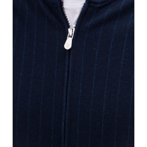 Jacheta BRUNELLO CUCINELLI, Stripes Details, Blue Jacheta BRUNELLO CUCINELLI, Stripes Details, Blue