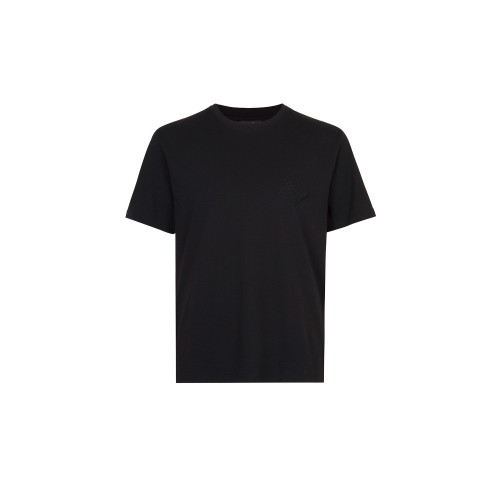 Tricou STEFANO RICCI, Isertie Logo, Black, Clasic Tricou STEFANO RICCI, Isertie Logo, Black, Clasic